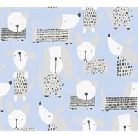 A.S. CREATION A.s.creation - Kinderzimmertapete Blau Papiertapete 367551 367551