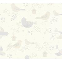 A.S. CREATION A.s.creation - Vogeltapete Beige Papiertapete 367561 367561