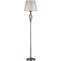 Maytoni Grace vloerlamp 1-lamp messing/beige