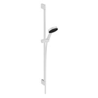 Hansgrohe Pulsify Select glijstangset 3jet Relaxation 10.5cm met glijstang 90 cm Mat Wit 24170700