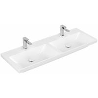 Villeroy & boch Subway 3.0 meubelwastafel 130cm z/krgt z/overl.C+ stone white 4a71d3rw