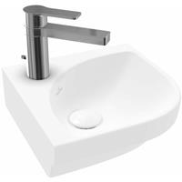 Villeroy & boch Subway 3.0 hoekfontein 32cm 1 krgat z/overloop C+ stone white 437146rw