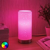 LINDBY Smart LED-Tischleuchte Alwine m. Punkten - 