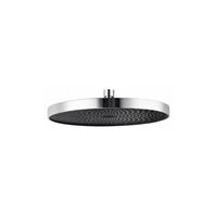 Wenko Brause Kopf Regen Dusche Wellness Brause Softwater Ø 26 Chrom schwarz Bad - 