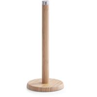Zeller 1x Bamboe houten keukenrolhouders rond 14 x 32 cm -