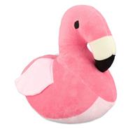 RELAXDAYS Türstopper Flamingo, dekorativer Türpuffer, für Boden, stehend, gefüllt, innen, Deko, Stoff Türsandsack, pink