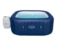 Bestway LAY-Z-SPA Hawaii AirJet Whirlpool 180 x 180 x 71 cm 4-6 Personen blau - 