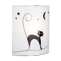Brilliant Kinderkamer wandlamp Cat 05910/75