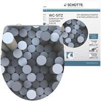 SCHÜTTE Toiletbril met soft-close quick-release hoogglans ROUND DIPS