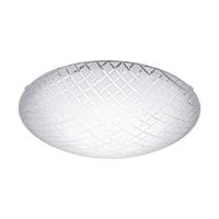 EGLO LED-Deckenleuchte Ø250 RIFFLGLAS WS/KLAR 'RICONTO 1 (95675) - 