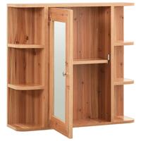 VIDAXL Bad-Spiegelschrank Eichefarben 66x17x63 cm MDF