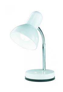 Globo Schreib Nacht Tisch Leuchte Lese Lampe Metall Weiß Spot Beweglich Beleuchtung