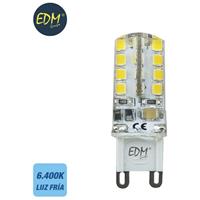 EDM Birne g9 220-240v führte 2,5w 200 Lumen 6400k Kaltlichtsilikon-Reihe 98910 - 