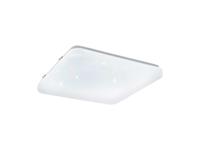 EGLO LED-Deckenleuchte 280X280 WS/KRISTALLEFF.'FRANIA-S' (97881)
