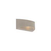 QAZQA Landelijke wandlamp beton halfrond - Adelaide