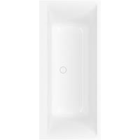 VILLEROY UND BOCH AG Villeroy & Boch Subway 3.0 rechteckige Badewanne, 1700x750 mm, Quaryl, UBQ170SBW2DV, Farbe: weiß-alpin - UBQ170SBW2DV-01