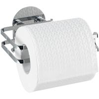 Wenko Toiletten Klo Papier Rollen Halter Edelstahl Gäste WC Bad ohne Bohren - 