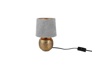 Trio international Schemerlampje Sophia keramiek goud met grijs R50821011
