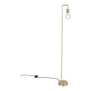 QAZQA Vloerlamp facil - Goud/messing - Modern - L 195mm