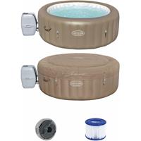 Bestway Whirlpool Lay-Z-Spa Palm Springs 196x71cm Outdoor Indoor Aufblasbar Pool - 