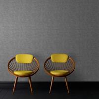 ART FOR THE HOME WOW - Linien Beton Grau - Vliestapete - 10m x 52cm