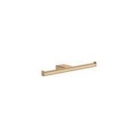 Hansgrohe Addstoris closetrolhouder dubbel brushed bronze