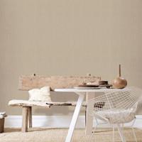 Decomode vliesbehang Weefsel luxe taupe