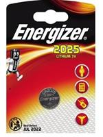 Energizer Lithium-Knopfzelle, CR2025, 3 V, 170 mAh