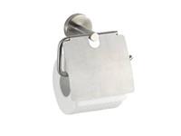 Wenko toiletrolhouder 15 x 13,5 cm RVS matzilver