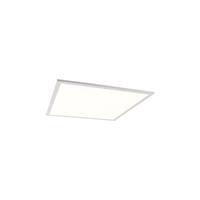 QAZQA Weiße Deckenleuchte inkl. LED und Dimmer mit Fernbedienung - Liv