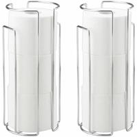 WENKO Toilet-voorraadrollenhouder (set, 2 stuks)