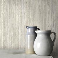 Praxis Vliesbehang textuur en streep beige G67961