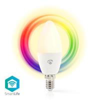 Nedis Wi-Fi smart LED-lamp | Full Colour en Warm-Wit | E14