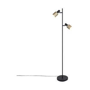 QAZQA Vloerlamp stijn - Goud/messing - Modern - L 430mm