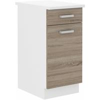 KÜCHEN PREISBOMBE Küchen Unterschrank 40 cm für das Modell „Dave 240 Eiche Sonoma Trüffel“