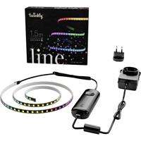 Twinkly Line - Kleefbare + Magnetische LED Licht Strip met 16 Miljoen Kleuren - 1,5m Basisset