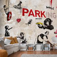 ARTGEIST Fototapete Banksy Graffiti Collage cm 100x70 
