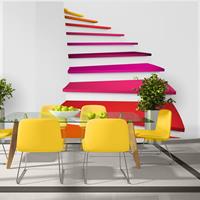 ARTGEIST Fototapete Colorful stairs cm 100x70 