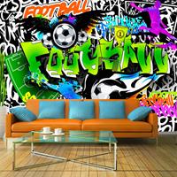 ARTGEIST Fototapete Football Graffiti cm 100x70 