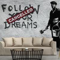 Artgeist Dreams Cancelled Banksy Vlies Fotobehang