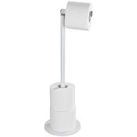 Wenko ,Stand Toilettenpapierhalter 2 in 1 , Stahl