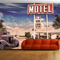 Artgeist Old Motel Vlies Fotobehang