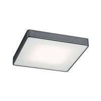 Euluna Plafondlamp Oro van staal en glas, grijs, 35cm