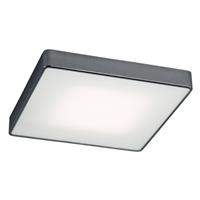 Euluna Plafondlamp Oro van staal en glas, grijs, 45cm