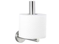 Wenko toiletrolhouder 12,5 x 18 cm RVS matzilver