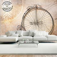 Fototapete Vintage bicycles sepia cm 200x140 