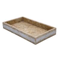 Ridder Posh vrijstaande schaal, marmer, beige