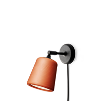 NEW WORKS Material Originals Wandlampe, terracotta