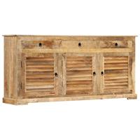 VidaXL Bijzetkast 170x38x80 Cm Massief Mangohout