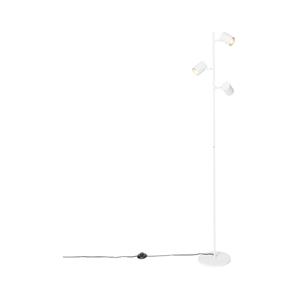 QAZQA Moderne vloerlamp wit 3-lichts - Jeana